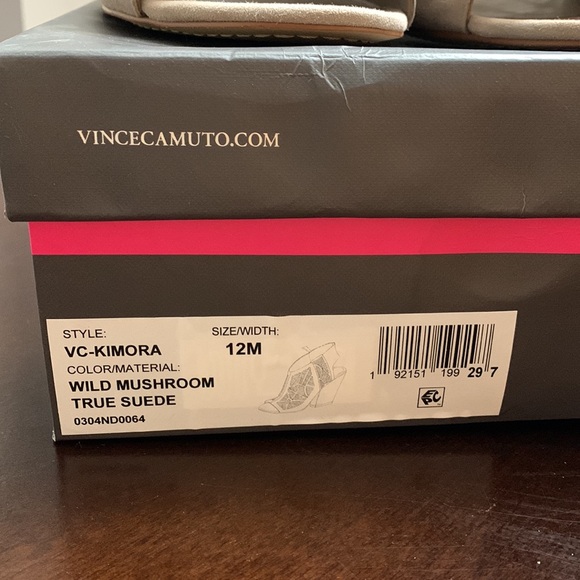 Vince Camuto Open-Toe Cut-Out Booties - Picture 4 of 8